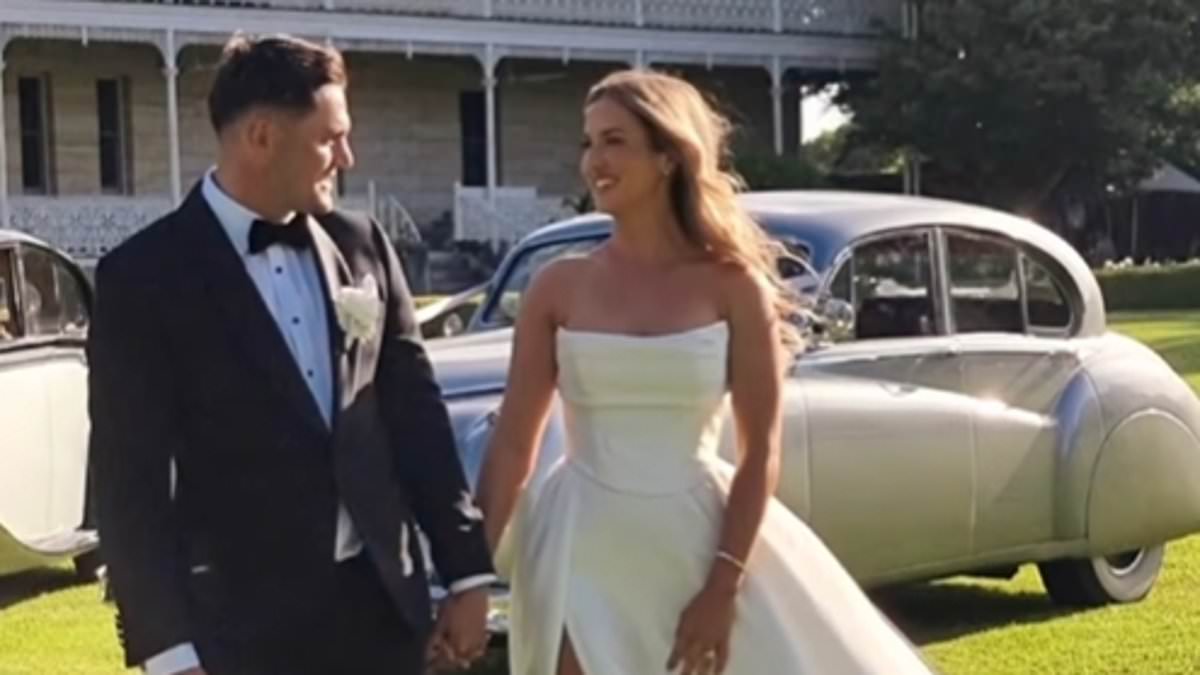 NRL Star Kyle Flanagan Marries Fiancée Caity Airey in Private New South Wales Ceremony