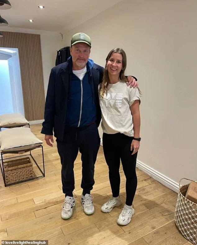 Woody Harrelson Delights Fans with Surprise Visit to Cardiff Health Spa for Leg Massage