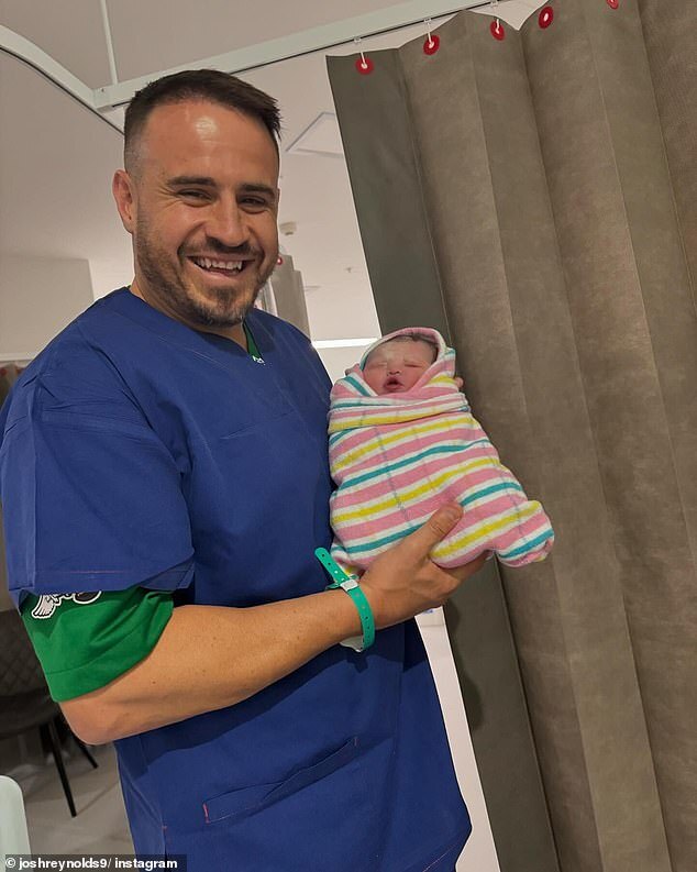 Josh Reynolds Celebrates Birth of Daughter Lenora After Turbulent Past with Arabella Del Busso