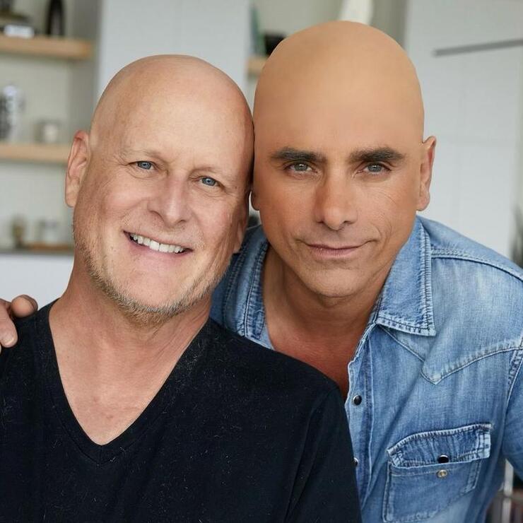 Dave Coulier Praises John Stamos Amid Criticism for Bald Cap Prank During Cancer Fight