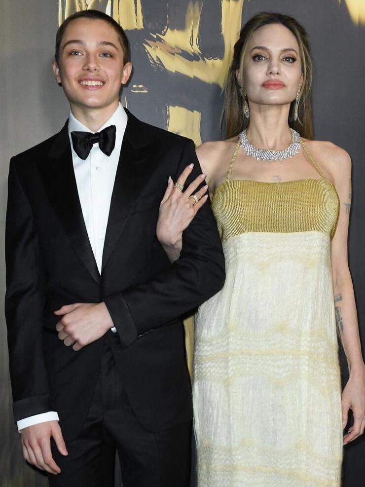 Knox Jolie-Pitt Shines at Governors Awards, Captivating Fans with Striking Looks at 16