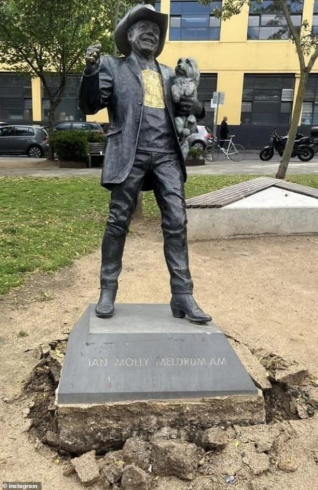 Molly Meldrum Statue Vandalised Again Amid Health Issues and Countdown 50th Anniversary