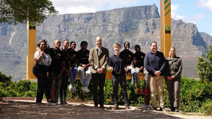 Prince William and Robert Irwin Hike in Cape Town to Promote Conservation Ahead of Earthshot Prize