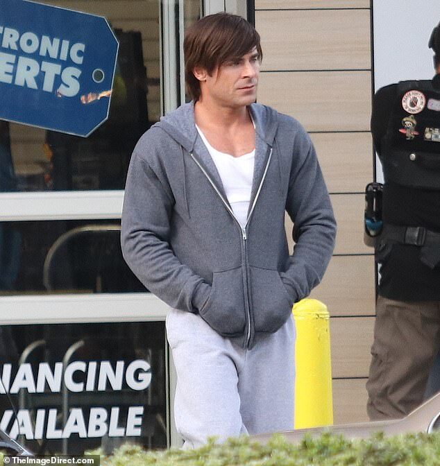 Zac Efron Channels Troy Bolton with Iconic Hairdo While Filming Thriller in Los Angeles