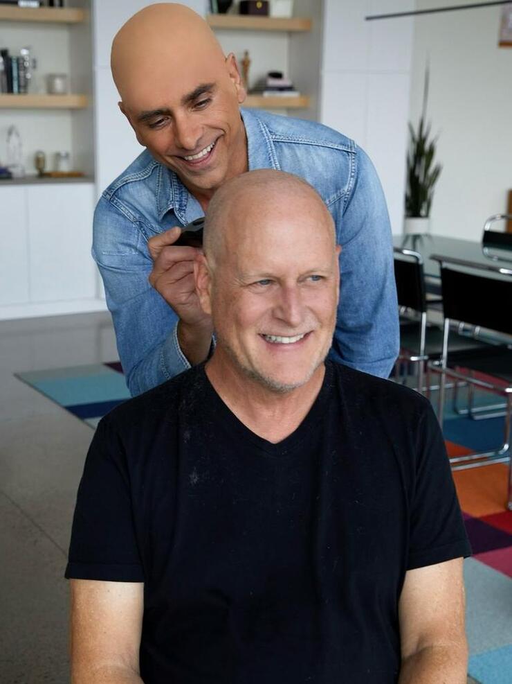 Dave Coulier Praises John Stamos Amid Criticism for Bald Cap Prank During Cancer Fight