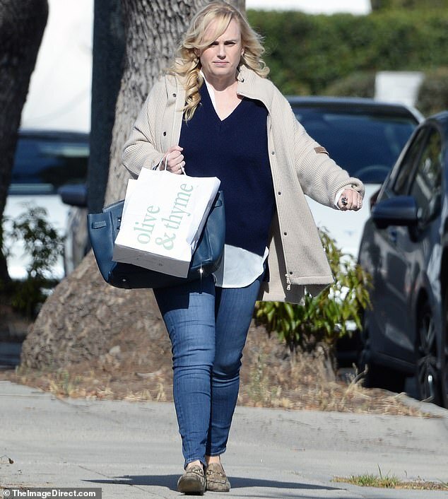 Rebel Wilson Flaunts Chic Style While Enjoying Self-Care Day at LA Hair Salon