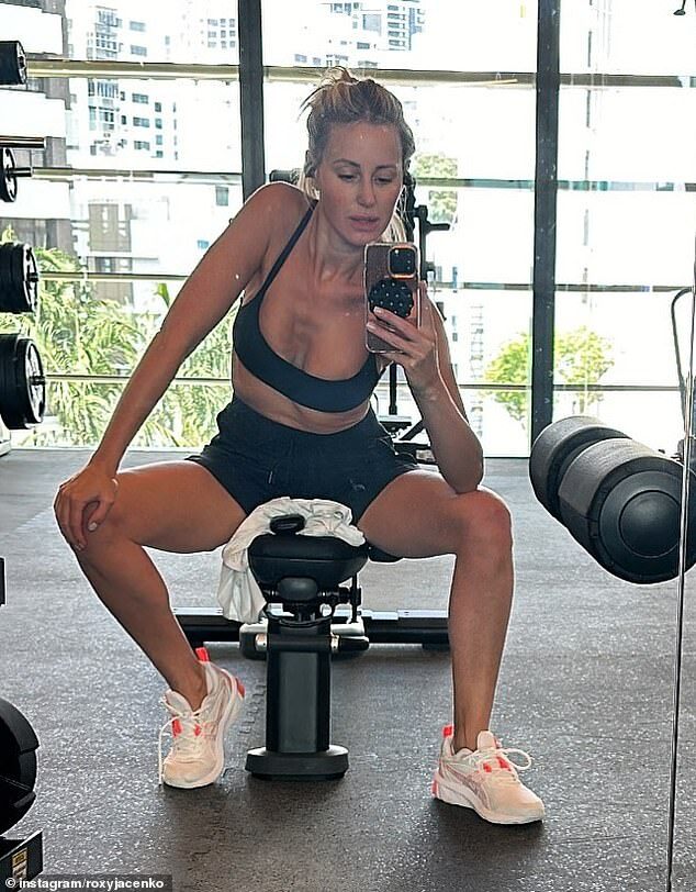 Roxy Jacenko Shows Off Weight Loss in Bikini After Cautioning Against Extreme Measures