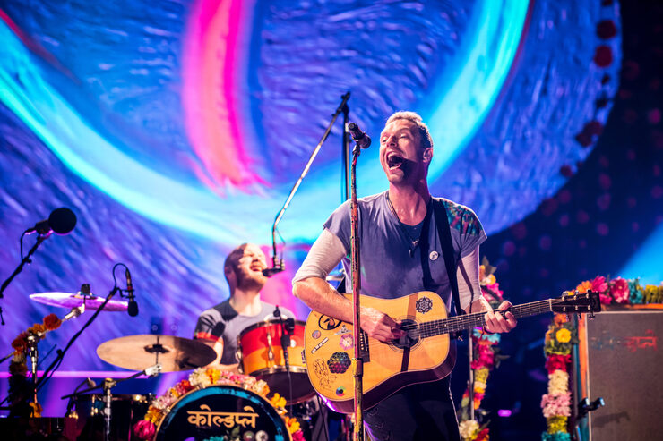 Coldplay's Chris Martin Tumbles Through Trap Door in Melbourne Concert Incident