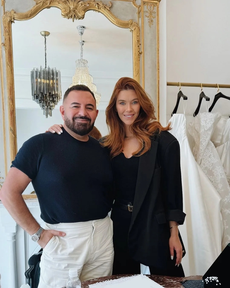 Brittany Hockley Chooses Steven Khalil for Dream Dress Ahead of Wedding to Benjamin Siegrist