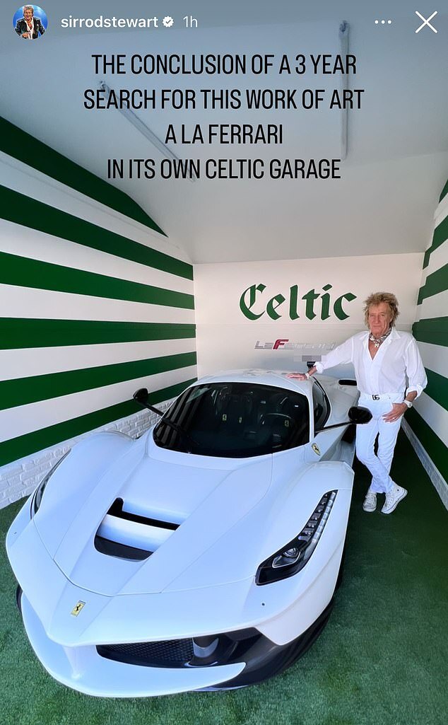 Rod Stewart Considers Selling Luxury Car Collection Due to Persistent Pothole Issues