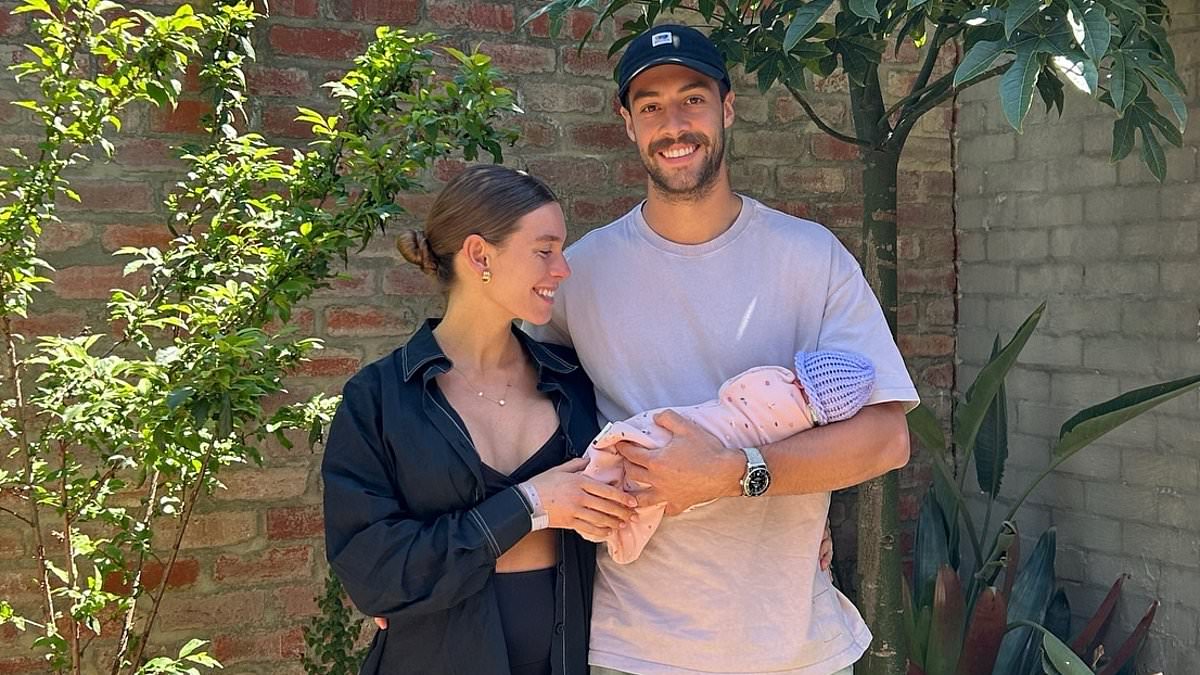 AFL Star Kyle Langford and Fiancé Lulu Scott-Young Celebrate Birth of Daughter Bonnie Marie