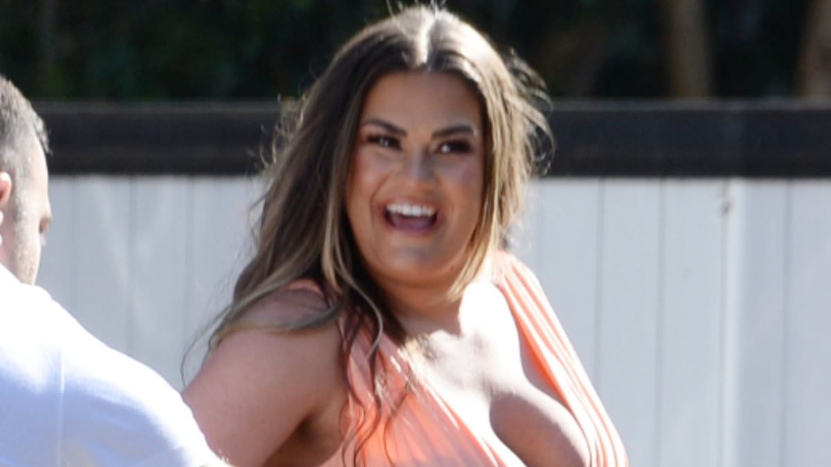 Brittany Cartwright Dazzles in Peach Dress While Reflecting on Life After Jax Taylor Divorce