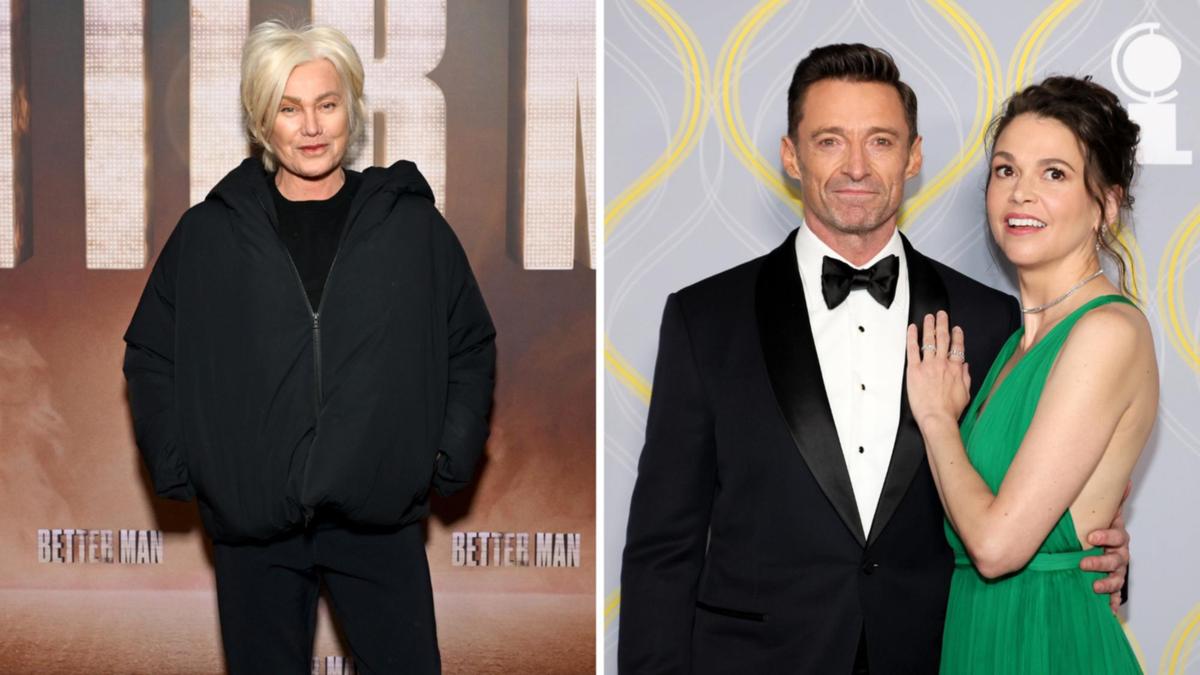 Deborra-Lee Furness Shines at Robbie Williams' Biopic Premiere After Hugh Jackman Split