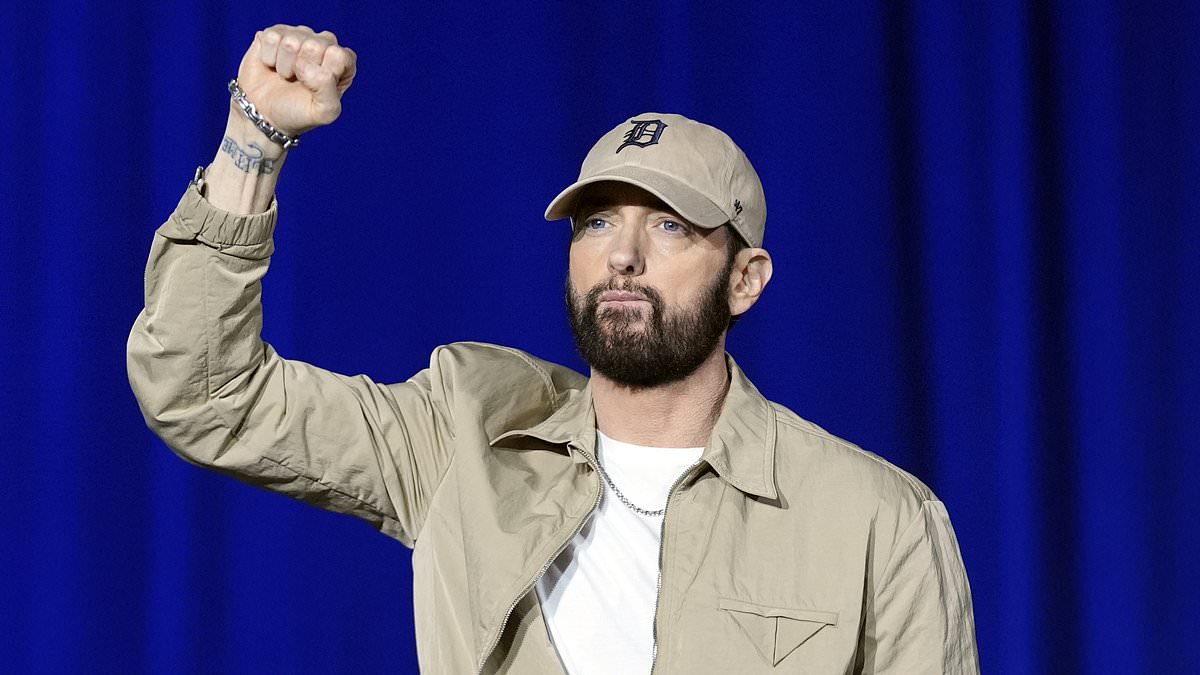 Eminem Films Comedic Cameo for Happy Gilmore 2 with Adam Sandler in New Jersey