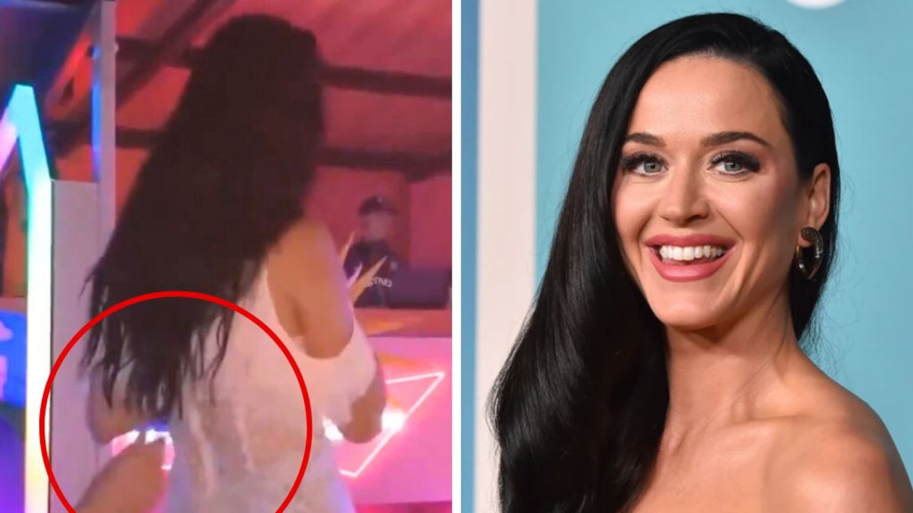 Fan Caught Stealing Katy Perry's Hair Extension While She Danced in Spanish Nightclub