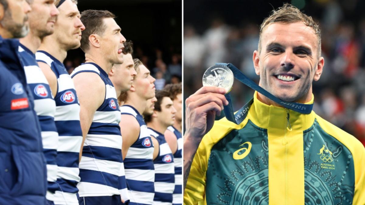 Kyle Chalmers Discusses Geelong's Efforts to Attract Olympic Swimmer to AFL in 2020