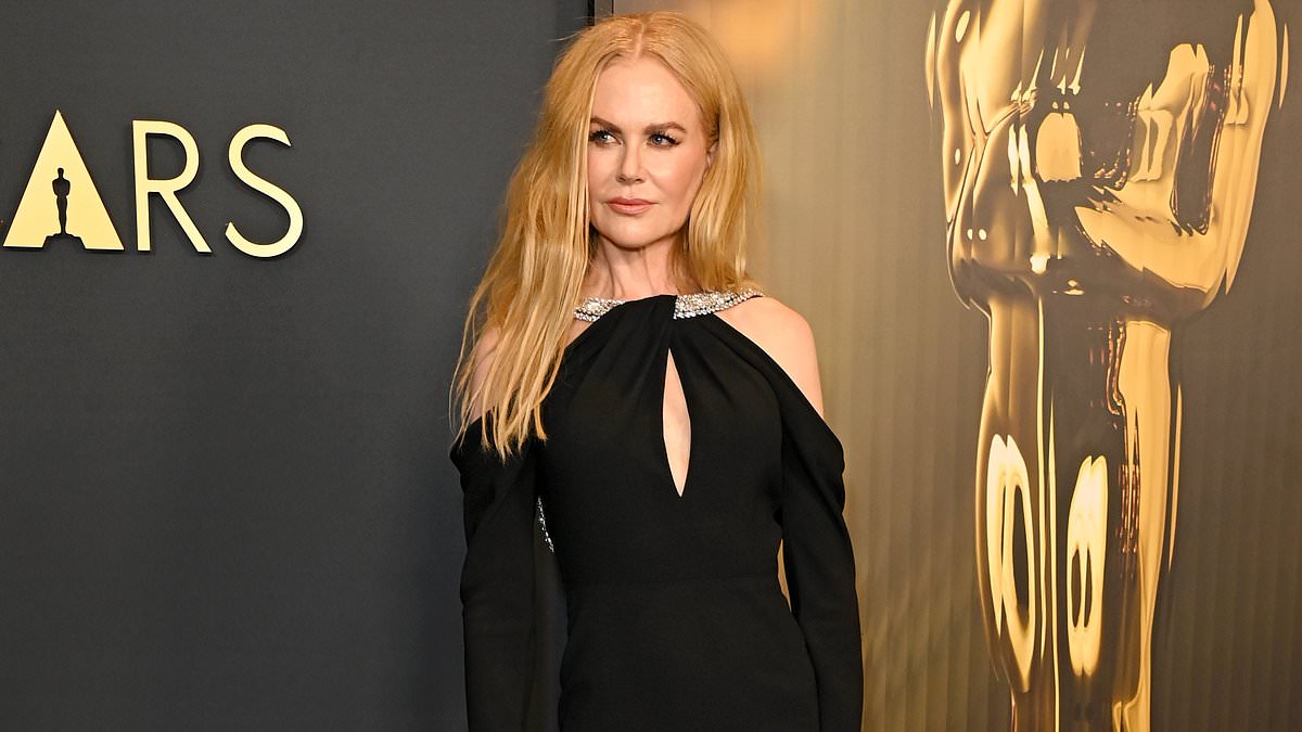 Nicole Kidman Dazzles in Risqué Gown with Exposed Back at the 2024 Governors Ball