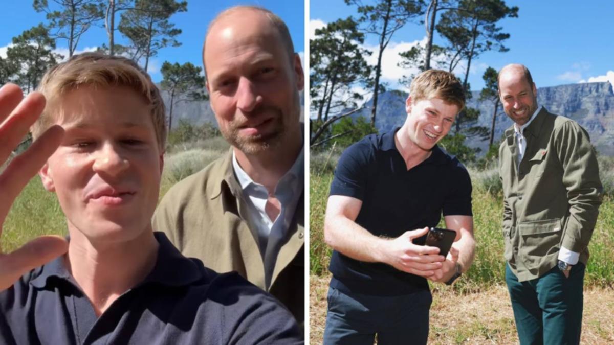 Prince William and Robert Irwin Hike in Cape Town to Promote Conservation Ahead of Earthshot Prize